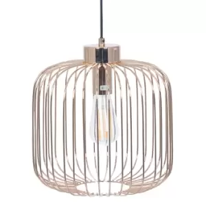 Pacific Lifestyle Dania Wire Pendant Ceiling Light, Gold