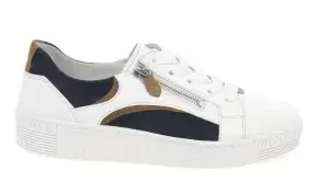 Gabor Wemo White Leather Trainers 83.330