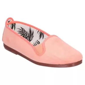 Flossy Womens/Ladies Dosier Slip On Shoe (5 UK) (Coral)