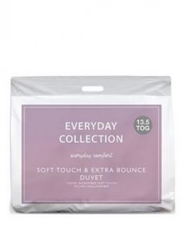 Everyday Collection Soft Touch and Extra Bounce 13.5 Tog Duvet