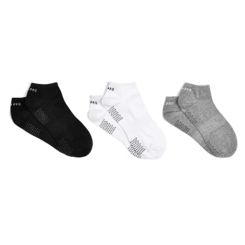 USA Pro Pro Anti Slip Socks - 3Pk Multi