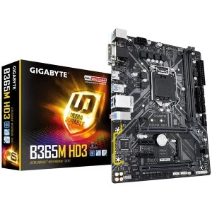 Gigabyte B365M HD3 Intel Socket LGA1151 H4 Motherboard