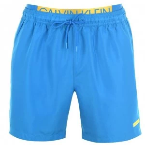 Calvin Klein Double Waist Swim Shorts - Blue 412