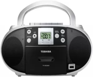 Toshiba CD Radio Cassette Recorder Black