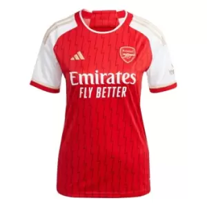 adidas Arsenal Home Shirt 2023 2024 Womens - Red
