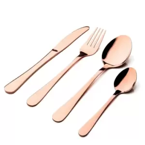 Sabichi Glamour Copper 16pc Cutlery Set