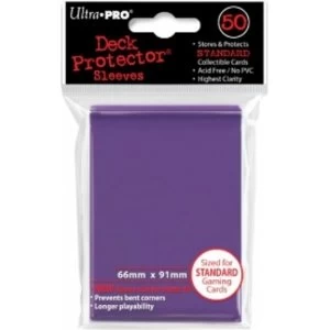 Ultra Pro 50 Standard Purple 12 Packs of 50 Sleeves