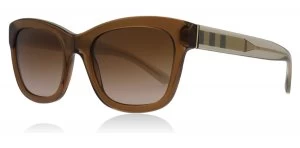 Burberry BE4209 Sunglasses Brown Clear 356413 52mm