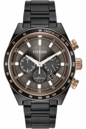 Mens Citizen Sports Chronograph Eco-Drive Watch CA4207-53H