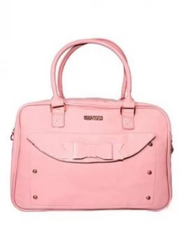 My Babiie Billie Faiers Patent Pink Changing Bag