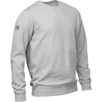 Grey Sweatshirt Crew Neck Essentials Tradesman Jumper Large D+AG - Jcb Workwear