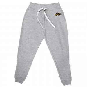 DC Batman Embroidered Unisex Joggers - Grey - S