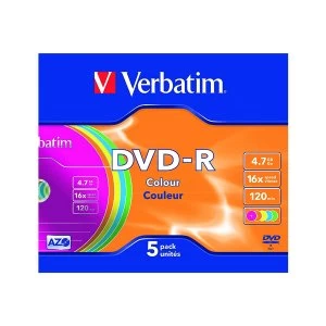 Verbatim 16x 4.7GB Blank DVDR