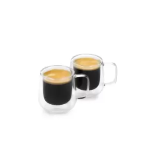 La Cafetiere Siena Double-Walled Espresso Glasses, Set of 2, 100ml