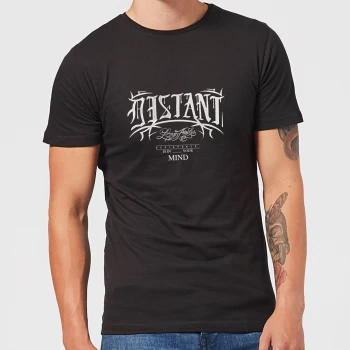 Distant Mind Mens T-Shirt - Black - 5XL