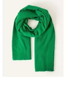 Accessorize Grace Supersoft Blanket, Green, Women