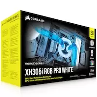 Corsair Hydro X Series iCUE XH305i RGB PRO 360mm CPU Custom Cooling Kit - White