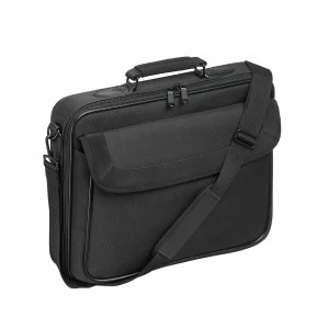 Targus Classic Clamshell Premium Protective Laptop Bag with Handles specifically designed to fit up to 15-15.6-Inch, Black...