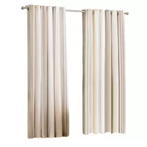 Riva Home Broadway Ringtop Curtains (46x54 (117x137cm)) (Coffee)
