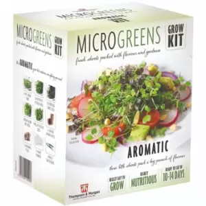 Thompson & Morgan Seed Grow Kit Microgreens Aromatic X 1 Unit