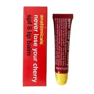 Anatomicals Never lose your cherry Spf 8 lip balm