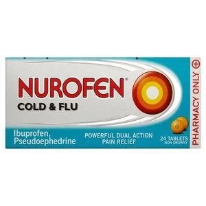 Nurofen Cold and Flu Relief Tablets - 24 Tablets