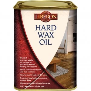 Liberon Hard Wax Oil 1l Clear Matt