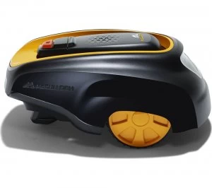 MCCULLOCH ROB R1000 Cordless Robot Lawn Mower - Black & Yellow