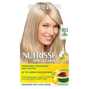 Garnier Nutrisse 10.1 Ice Blonde Permanent Hair Dye Blonde
