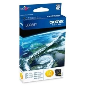 Brother LC985 Yellow Ink Cartridge