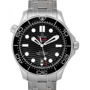Seamaster Diver 300 M Co-Axial Master Chronometer 42mm Automatic Black Dial Steel Mens Watch