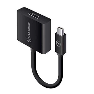 ALOGIC Mini DisplayPort 1.2 to HDMI Adapter (Male to Female) ? Supports 4K@60Hz ? 20CM