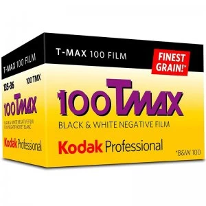 Kodak Professional T Max 100 BW 35mm Film 36EXP