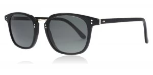 London Retro Finsbury Sunglasses Black BLK 47mm