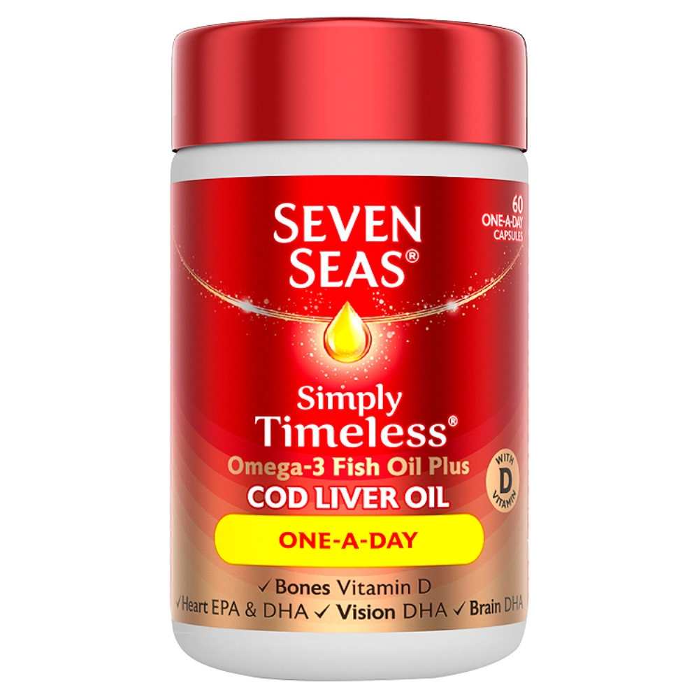 Seven Seas Cod Liver Oil One A Day Capsules 60