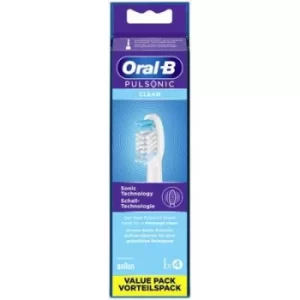 Oral-B Pulsonic Clean Electric toothbrush brush attachments 4 pc(s) White