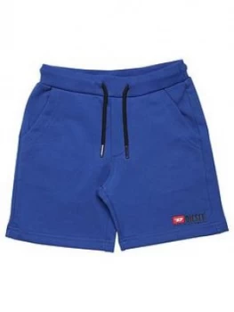 Diesel Boys Classic Jersey Short - Blue, Size 10 Years