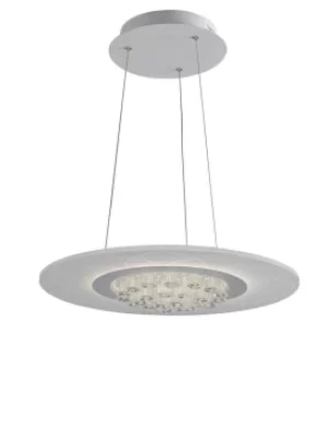 HIMALAYA LED Pendant Ceiling Light White 3360lm 4000K 50x6.5cm