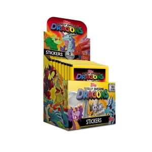 Totally Awesome Dragons Sticker Collection (50 Packs)