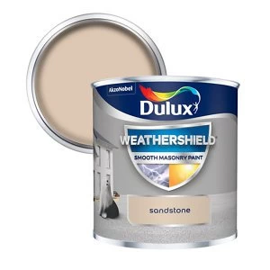 Dulux Weathershield Sandstone Smooth Masonry Paint 250ml