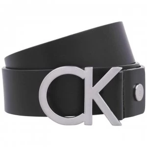 Calvin Klein Adjustable Buckle Belt - Black
