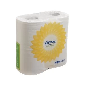 Kleenex Ultra Toilet Tissue Small Roll 2 Ply 240 Sheets White 8475