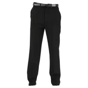 Absolute Apparel Polyester Workwear Trousers (30 inches long) (Black)