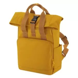 Bagbase Mini Recycled Twin Handle Backpack (One Size) (Mustard Yellow)