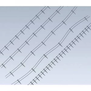 Faller 180432 H0 Metal fence Assembly kit