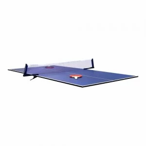 Charles Bentley 6ft Folding Portable Table Tennis Top Melamine coated surface, MDF table, Steel frame co