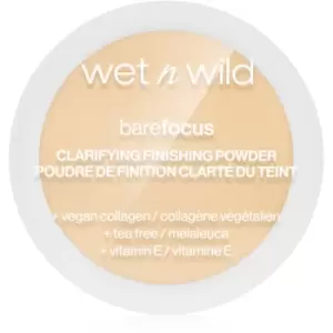 Wet n Wild Bare Focus Clarifying Finishing Powder Mattifying Powder Shade Fair/Light 7,8 g
