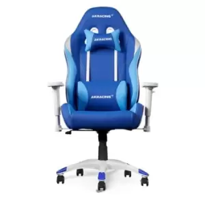 AKRacing California PC gaming chair Upholstered padded seat Blue White
