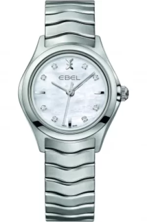 Ladies Ebel New Wave Diamond Watch 1216193