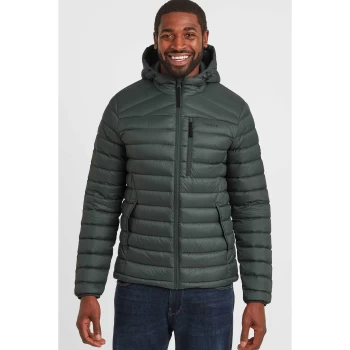 Tog 24 Pine Green Drax Hooded Down Jacket - S